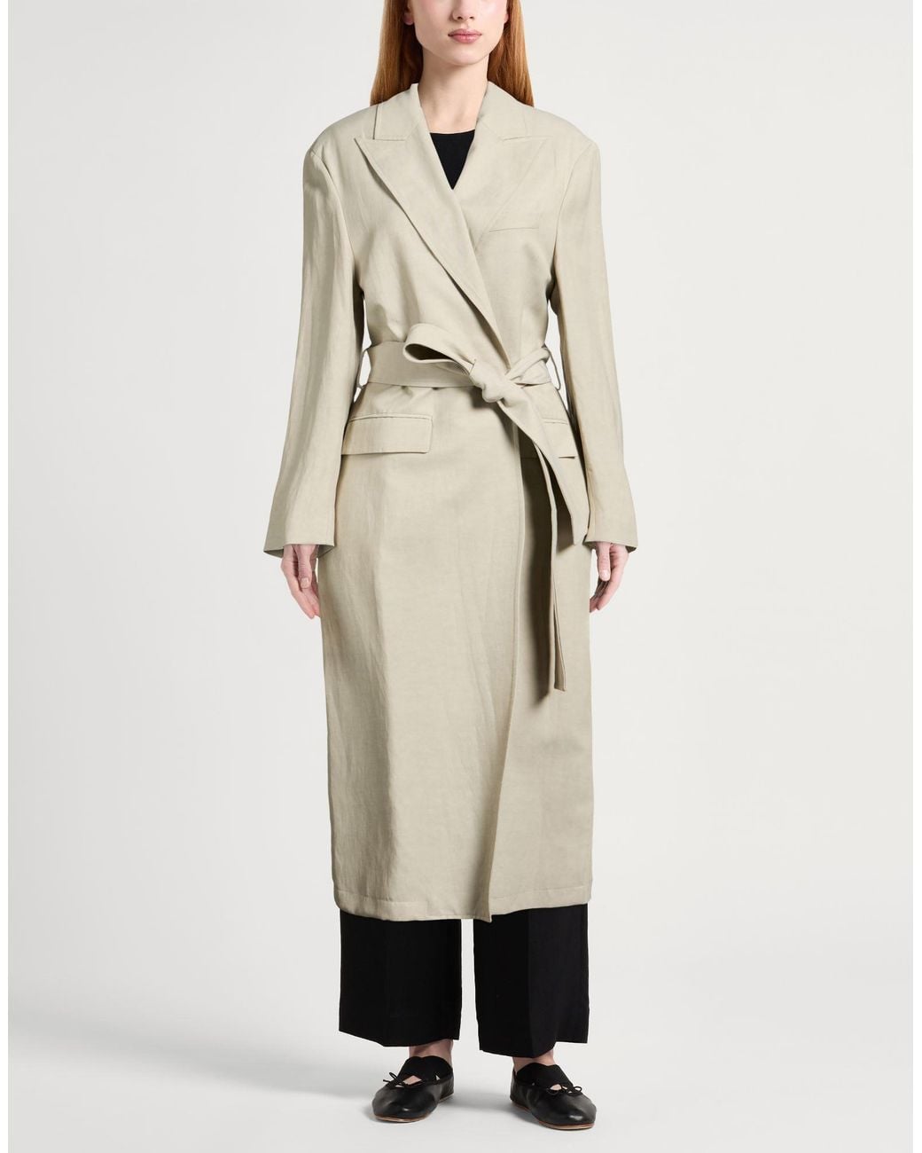P.A.R.O.S.H. Natural Overcoat & Trench Coat