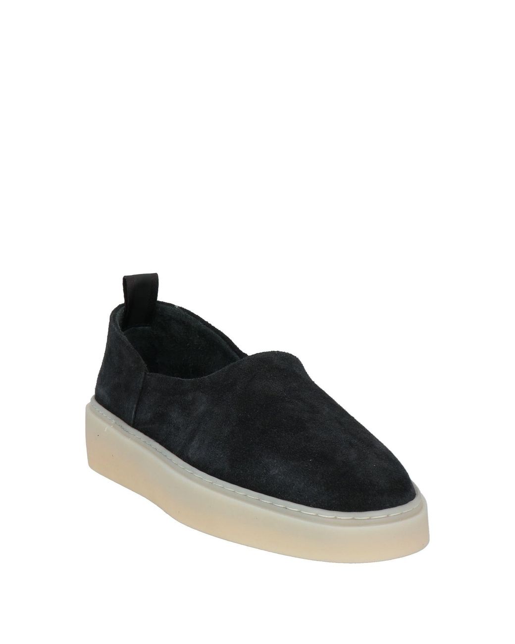 Officine Creative Black Sneakers Leather
