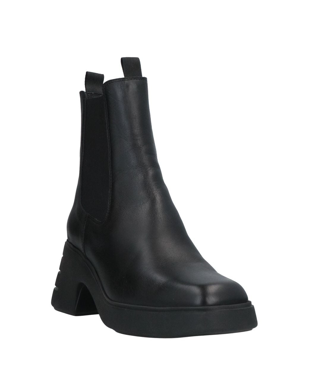 Hogan Black Klassische Chelsea-Boots