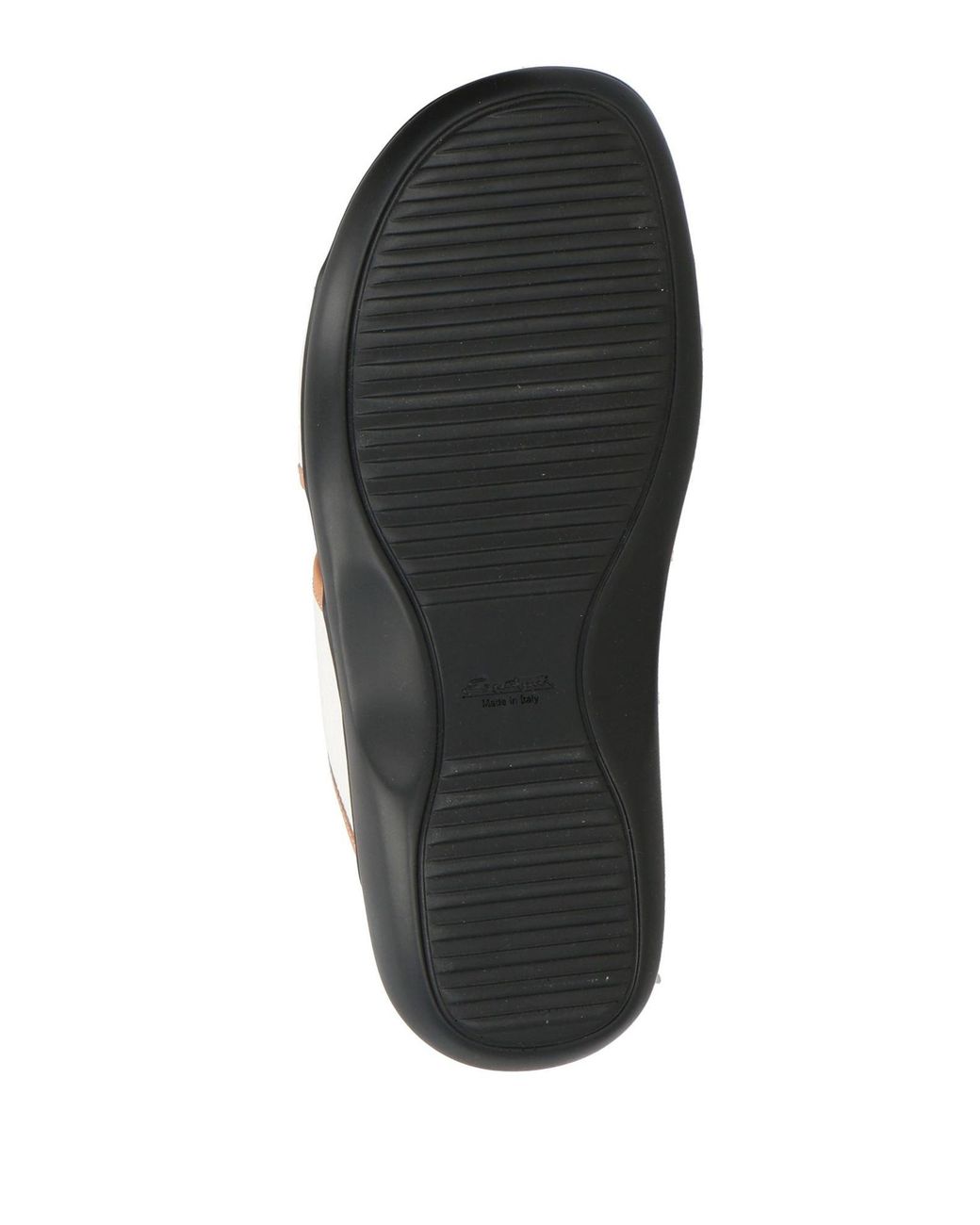 Santoni White Sandals Leather