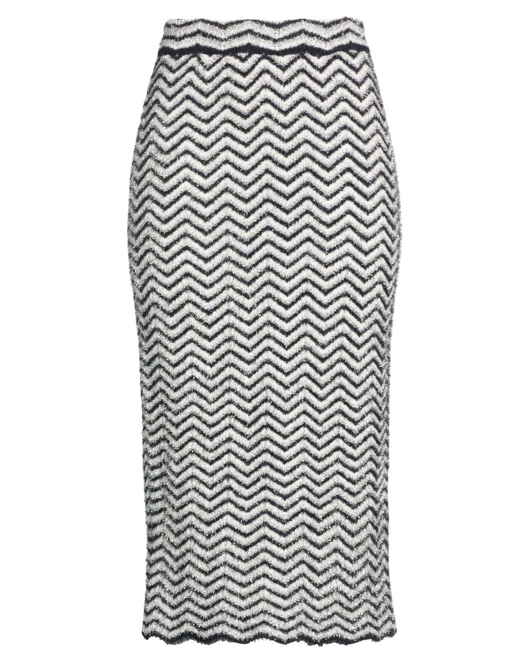 Jupe Midi Akep en coloris Gray