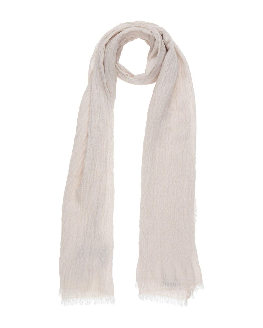 Emporio Armani White Scarf