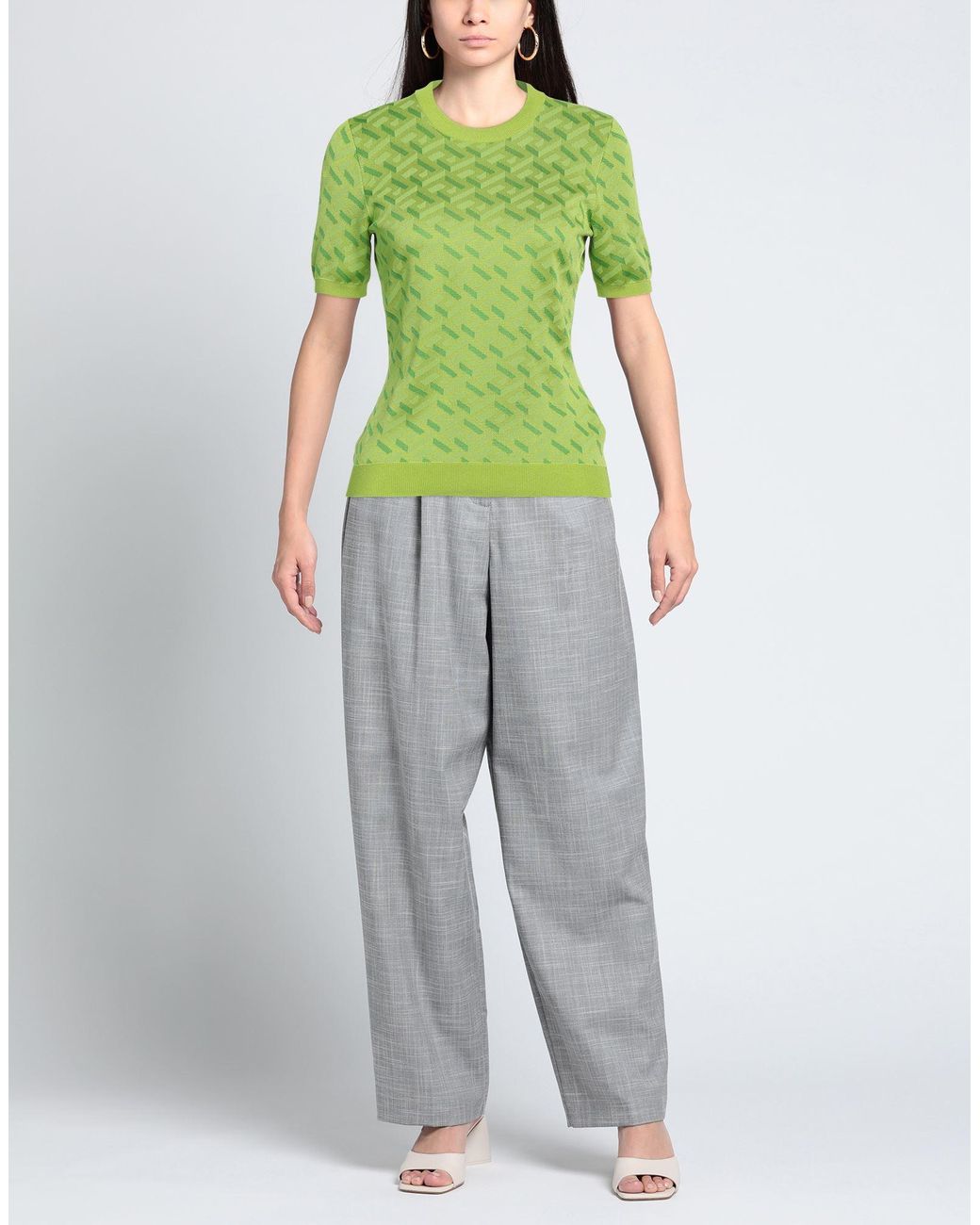 Versace Green Pullover