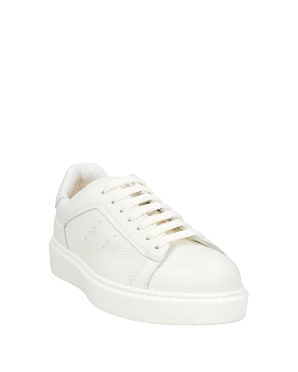 Doucal's White Sneakers Leather for men