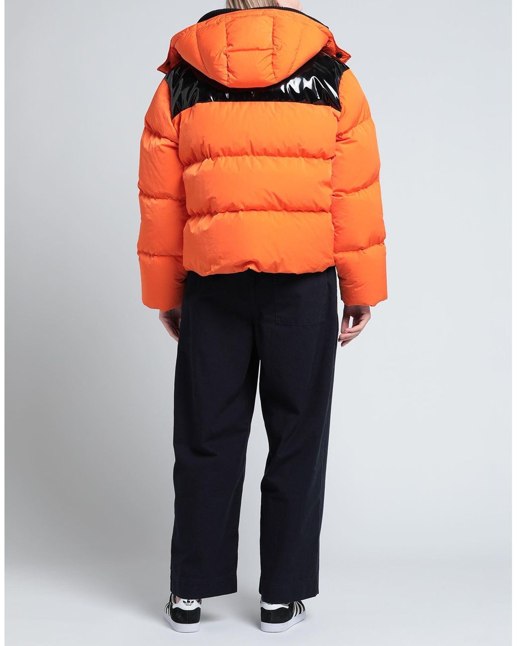 MSGM Orange Puffer