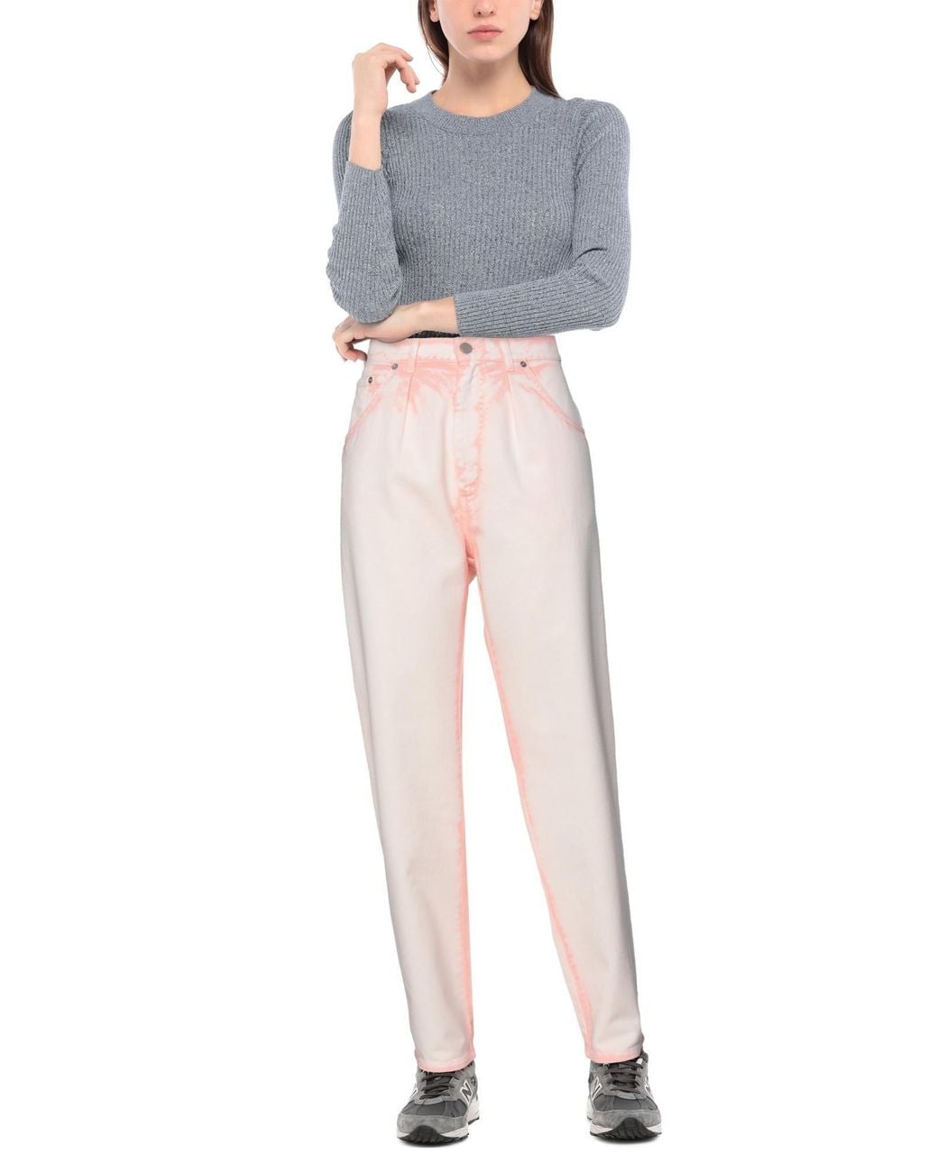 Alberta Ferretti Pink Jeans