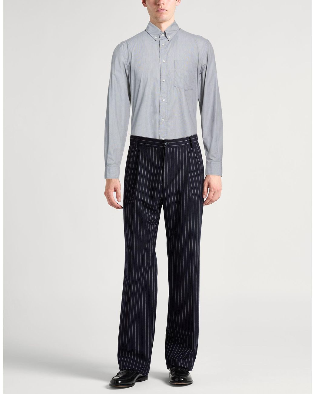 Aspesi Blue Shirt Cotton for men