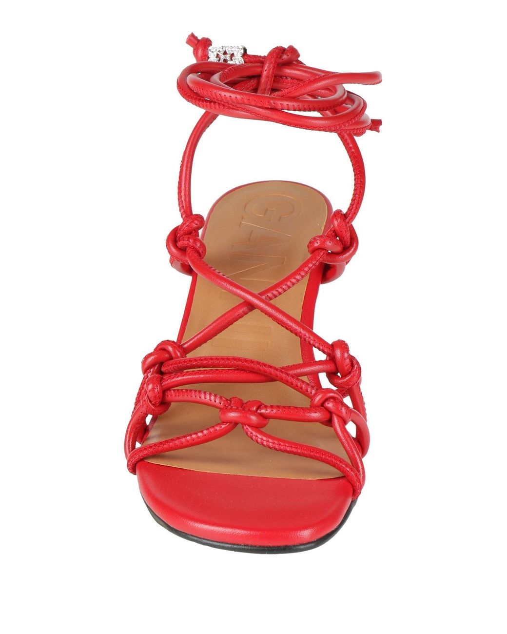 Ganni Red Sandals