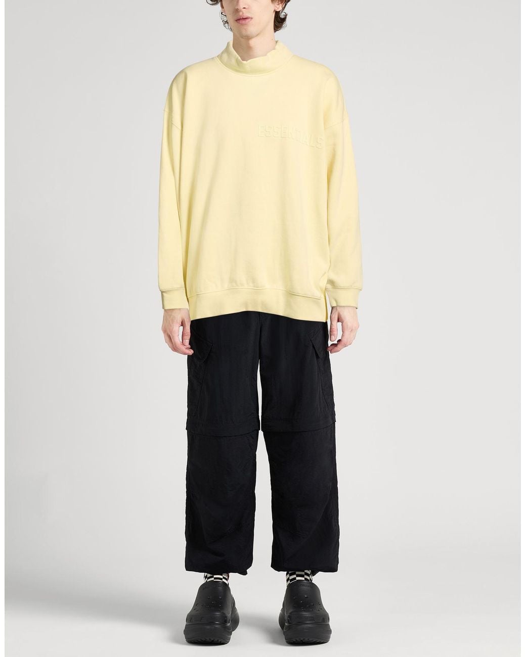 Fear Of God Yellow Sweatshirt Cotton, Polyester for men