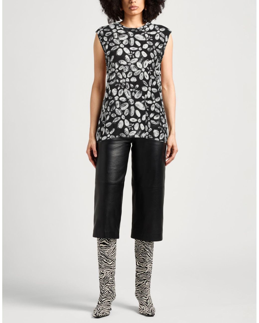 Marni Black Top Viscose