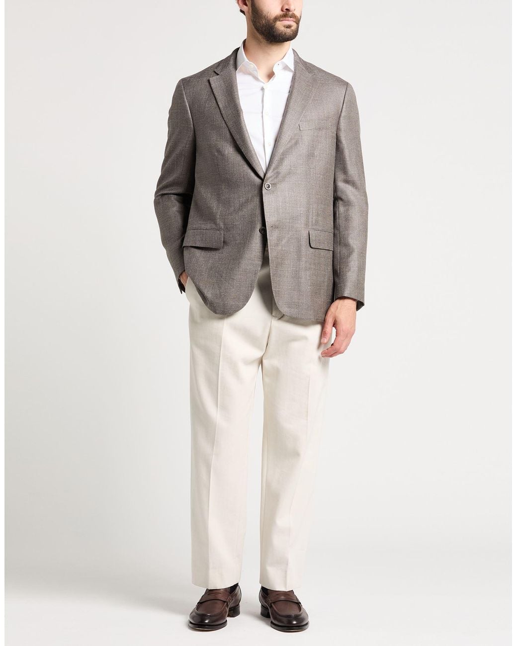 Boglioli Gray Blazer for men