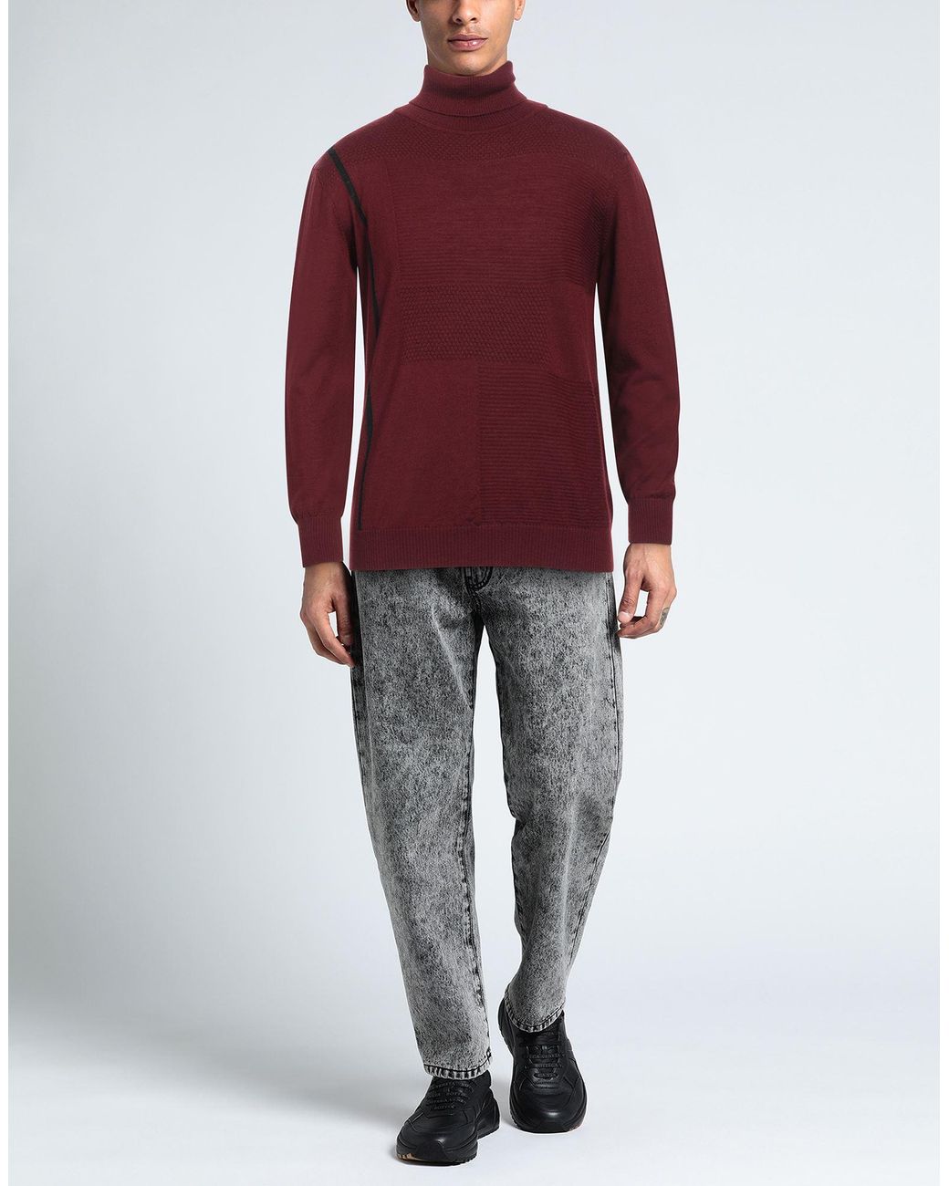 CoSTUME NATIONAL Red Turtleneck for men