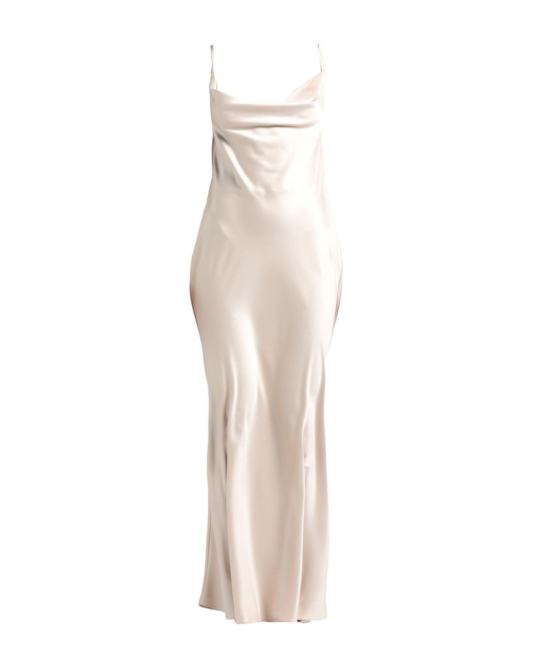 ACTUALEE Natural Maxi Dress