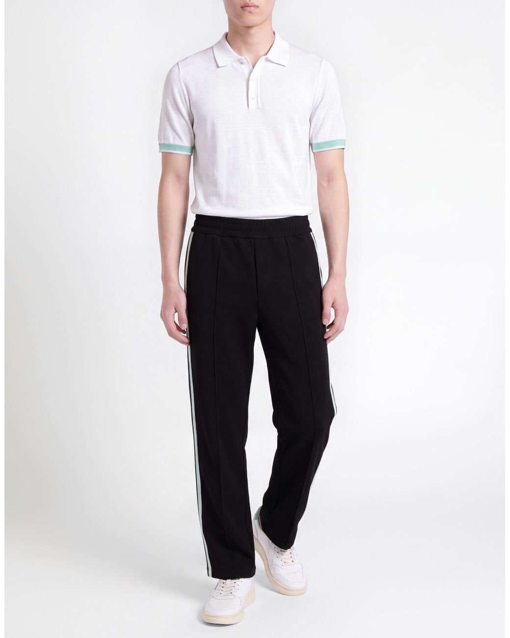 Casablanca Black Pants Viscose, Polyamide, Elastane for men