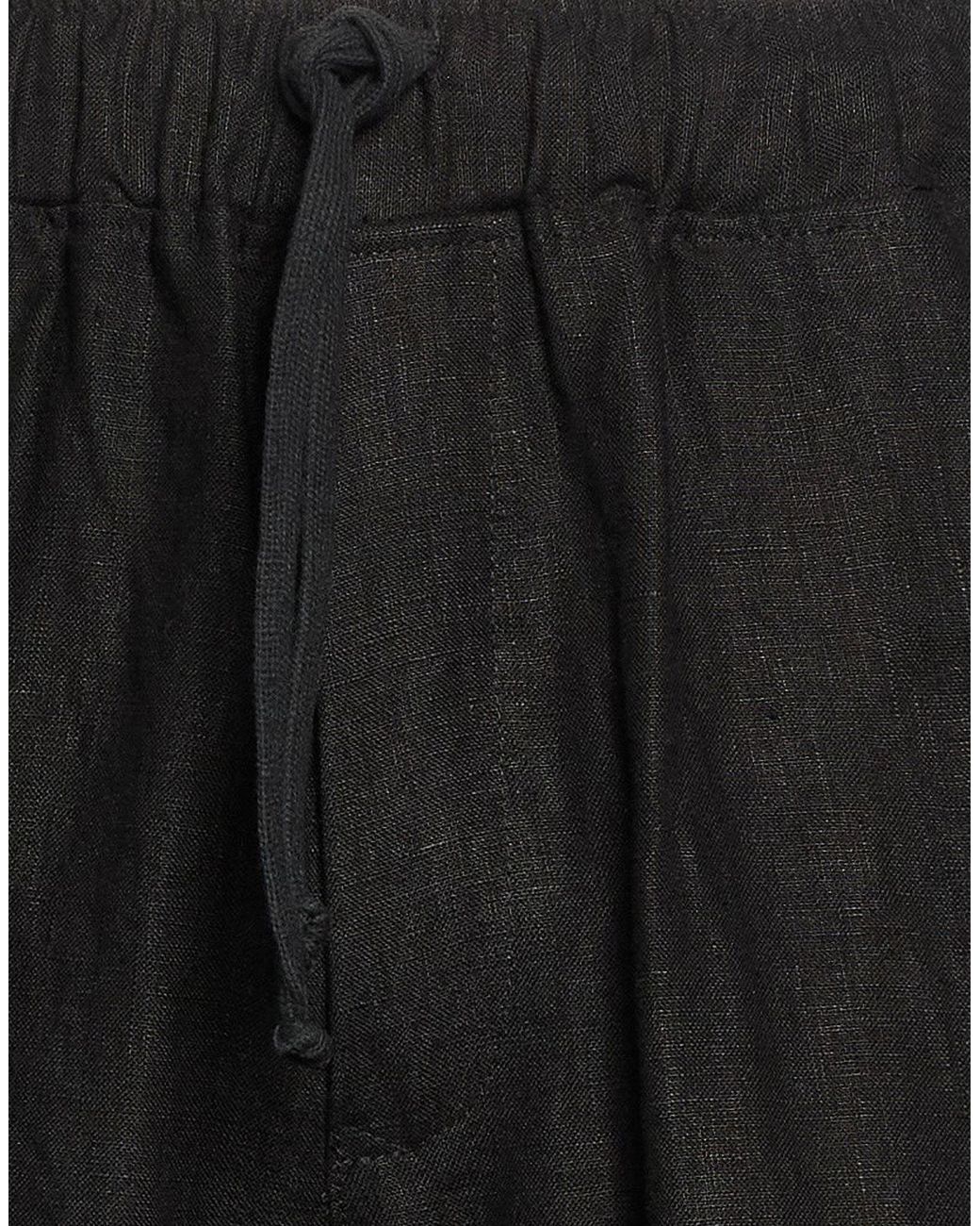 SAINTWOODS Black Trouser for men