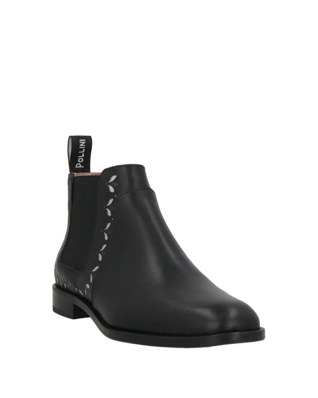 Pollini Black Ankle Boots