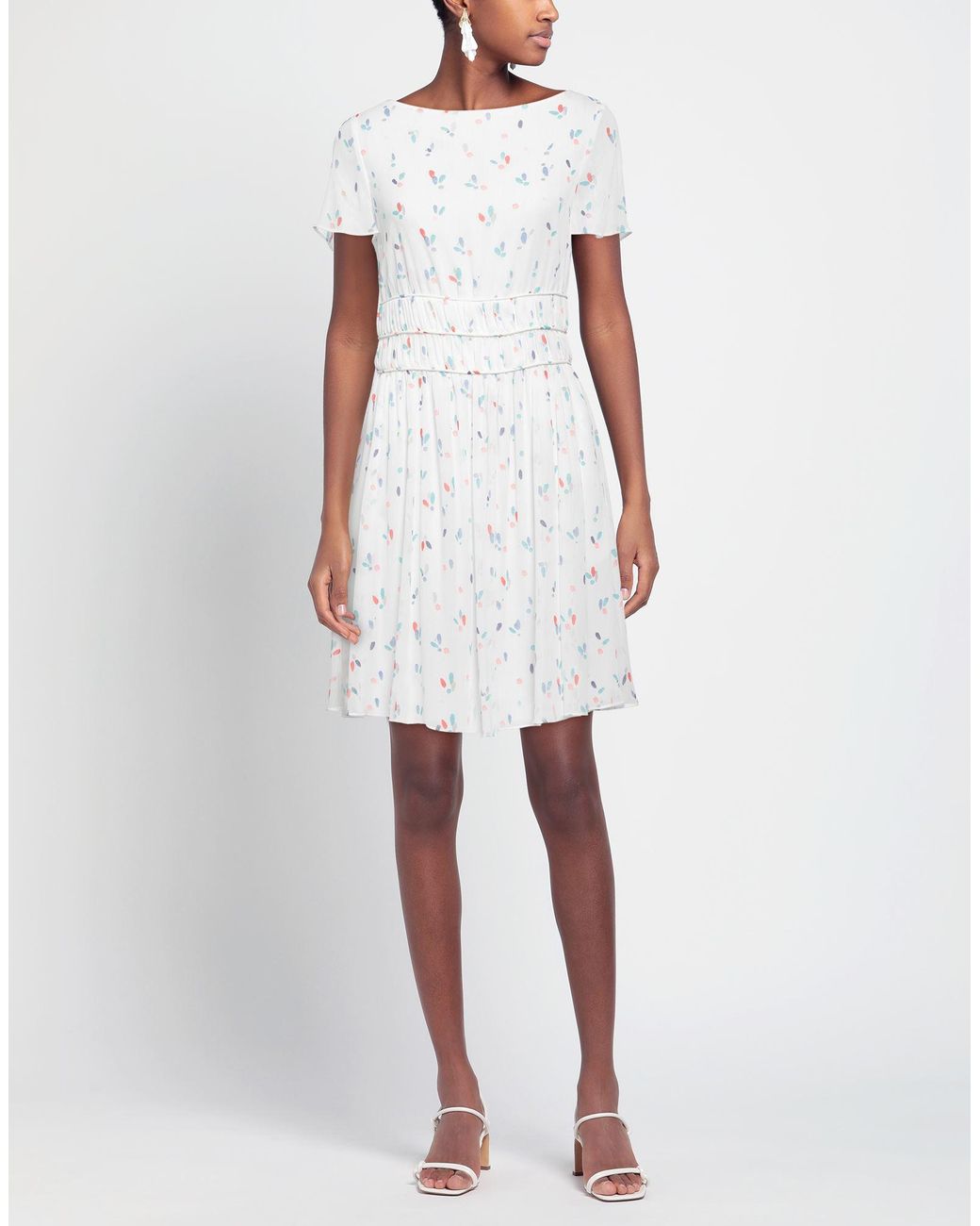 Emporio Armani White Mini Dress