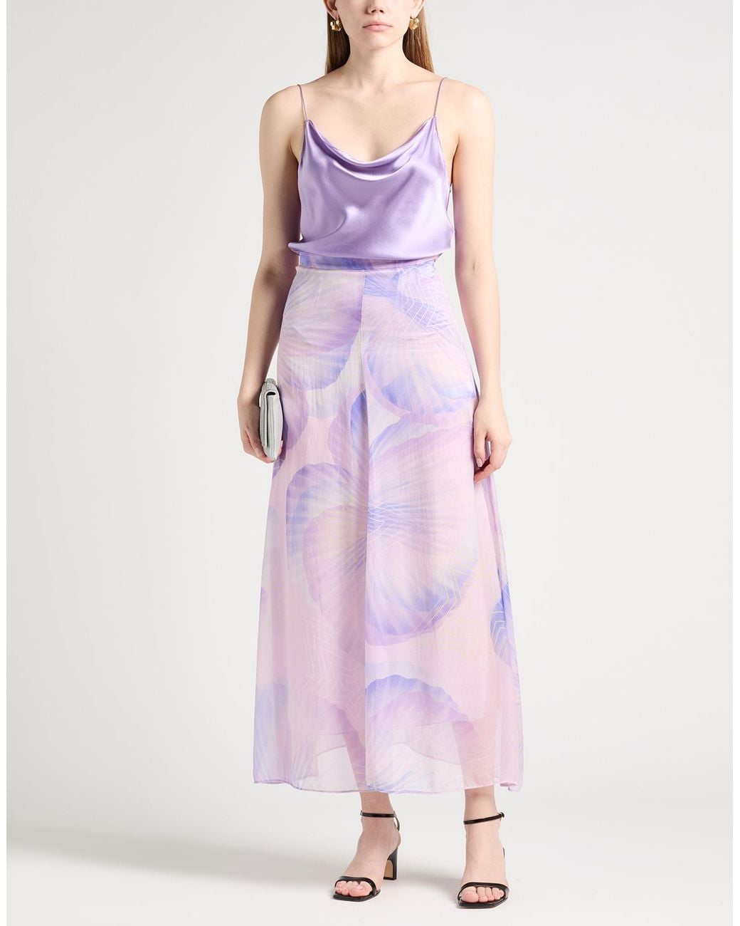 Forte_forte Purple Maxi Skirt