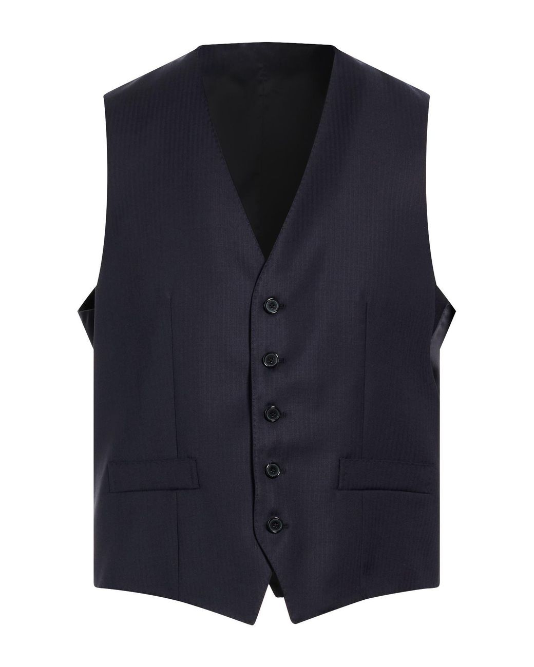Caruso Blue Waistcoat for men