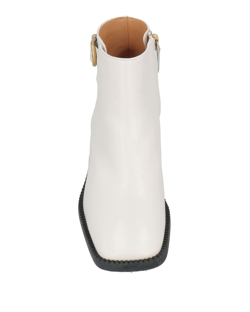 Tod's White Ankle Boots