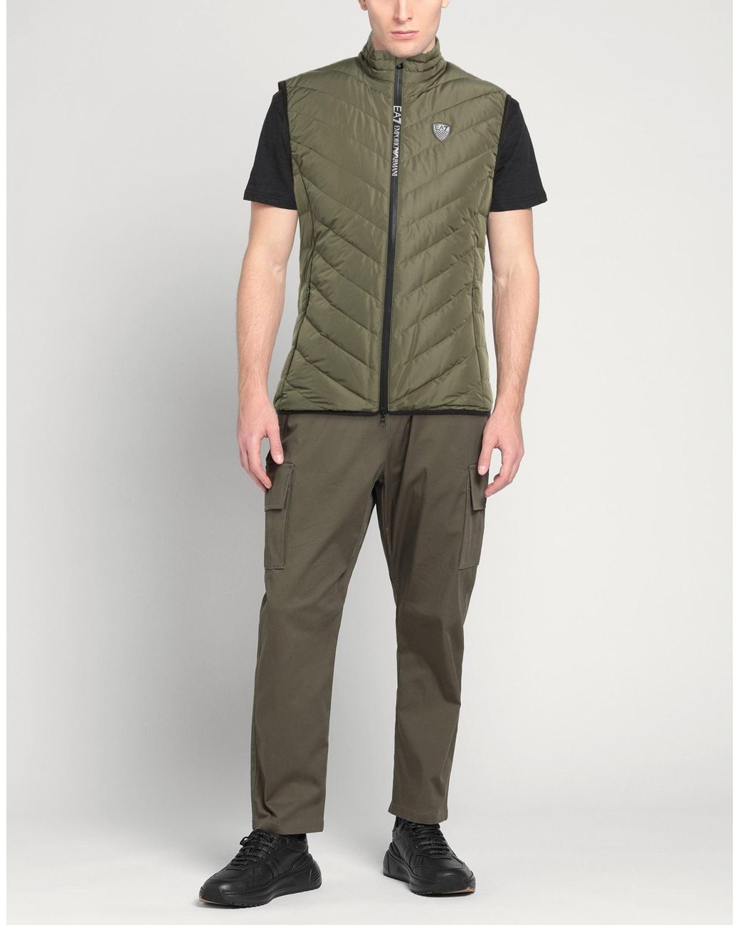 Chompa Sin Mangas EA7 de hombre de color Green