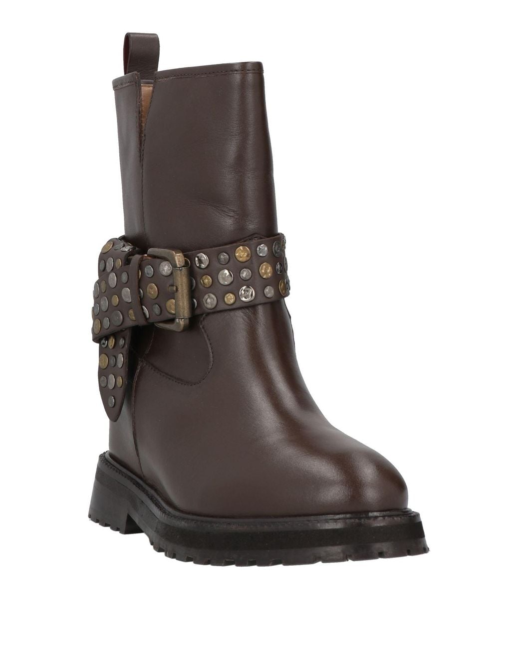 Emanuélle Vee Brown Ankle Boots
