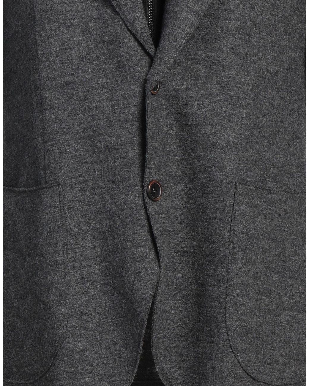 Harmont & Blaine Black Lead Jacket Wool, Acrylic for men