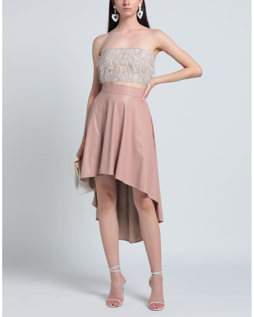 Pinko Pink Mini Skirt