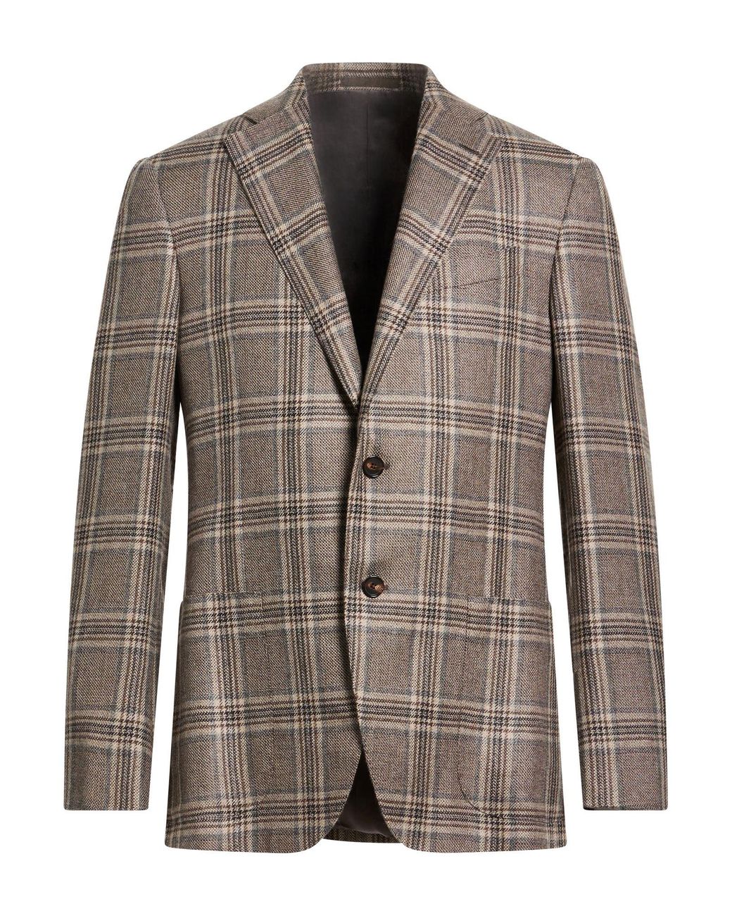 Caruso Brown Blazer for men