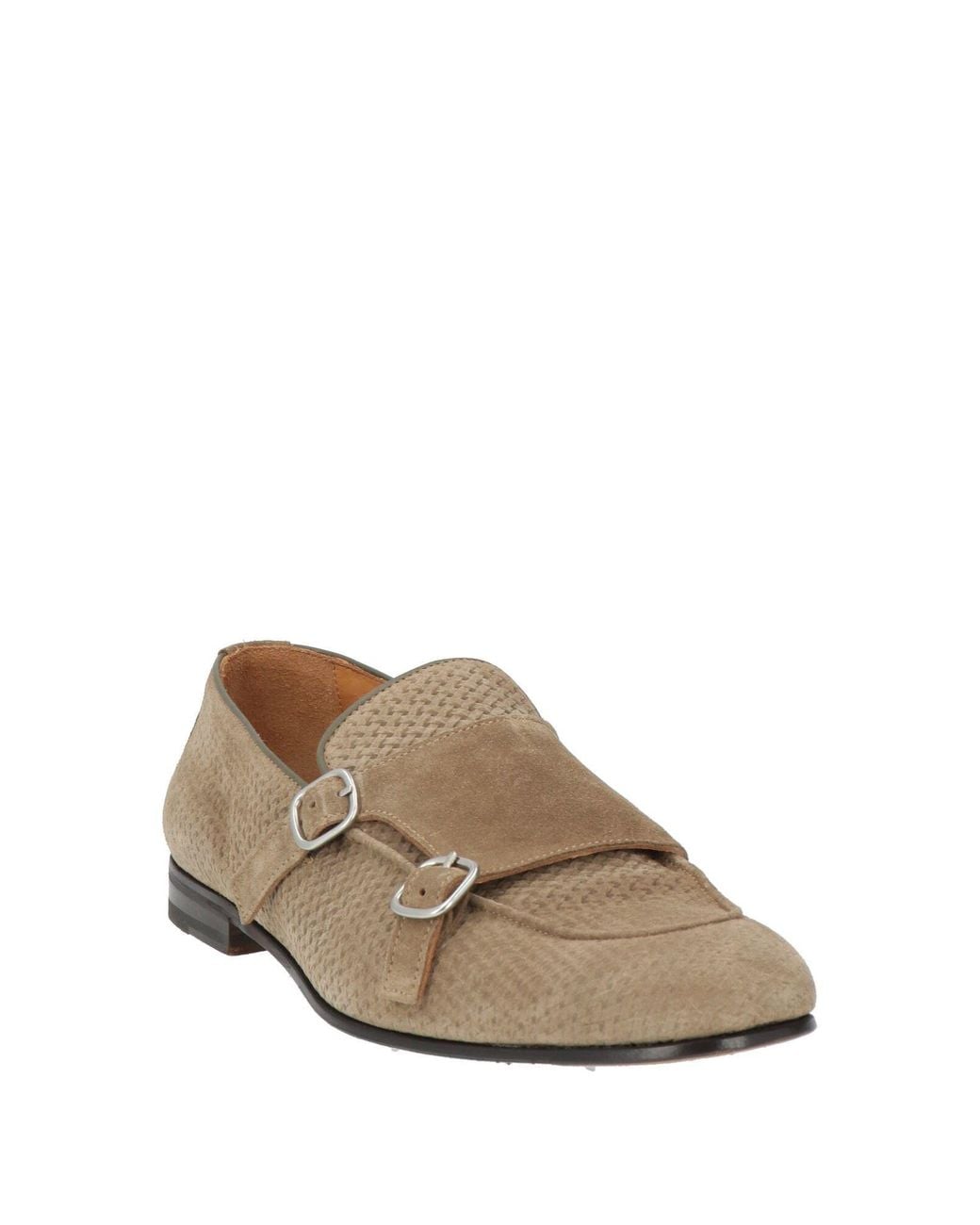 Calce Green Loafers Leather for men
