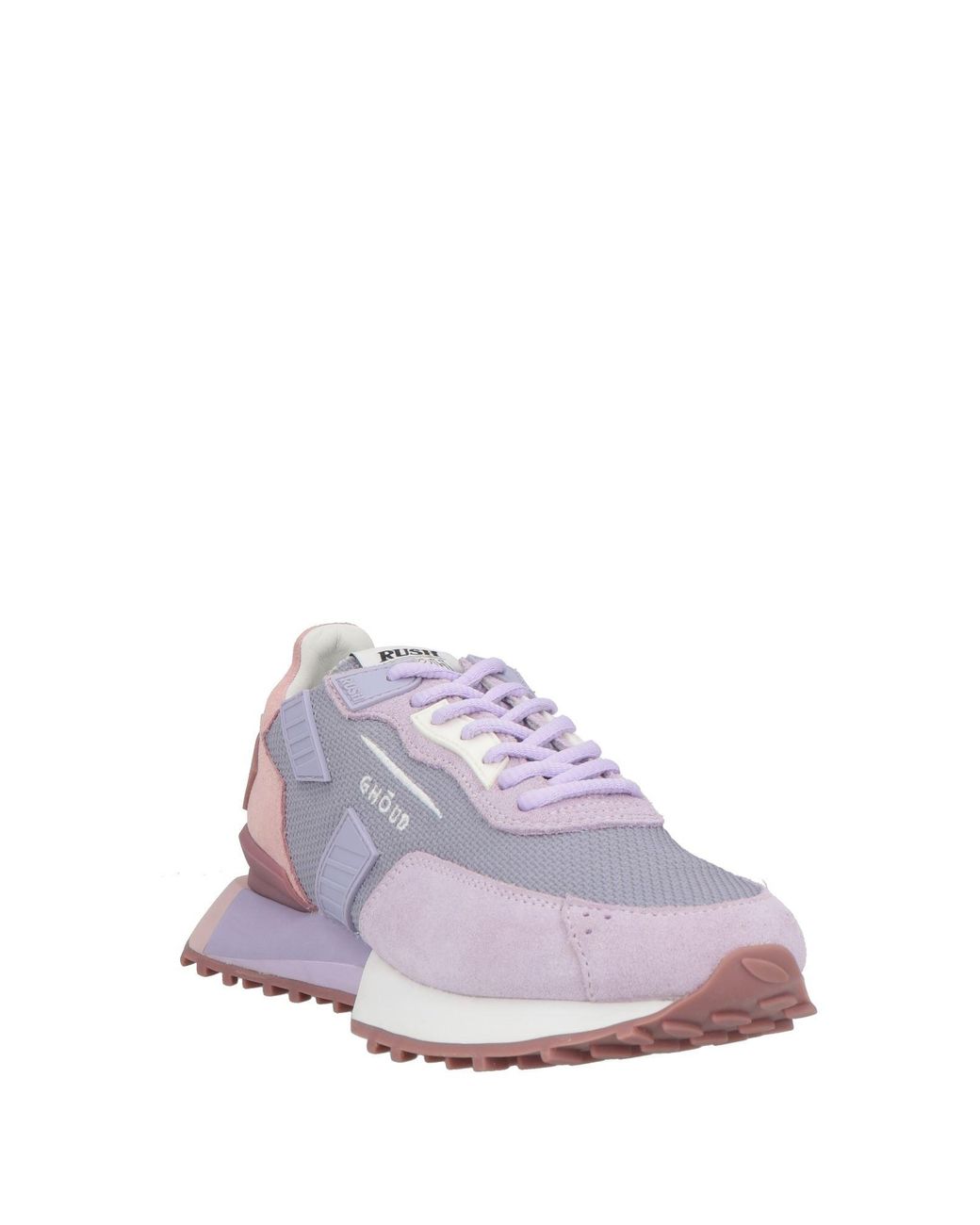 GHOUD VENICE Purple Sneakers Textile Fibers, Leather