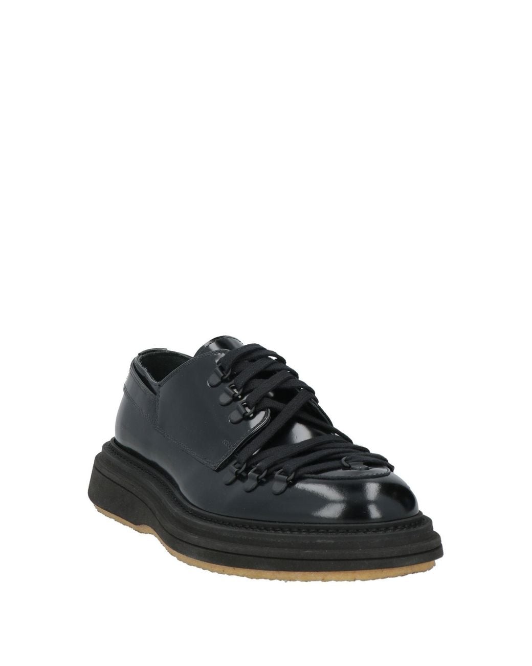 THE ANTIPODE Black Lace-Up Shoes Leather for men
