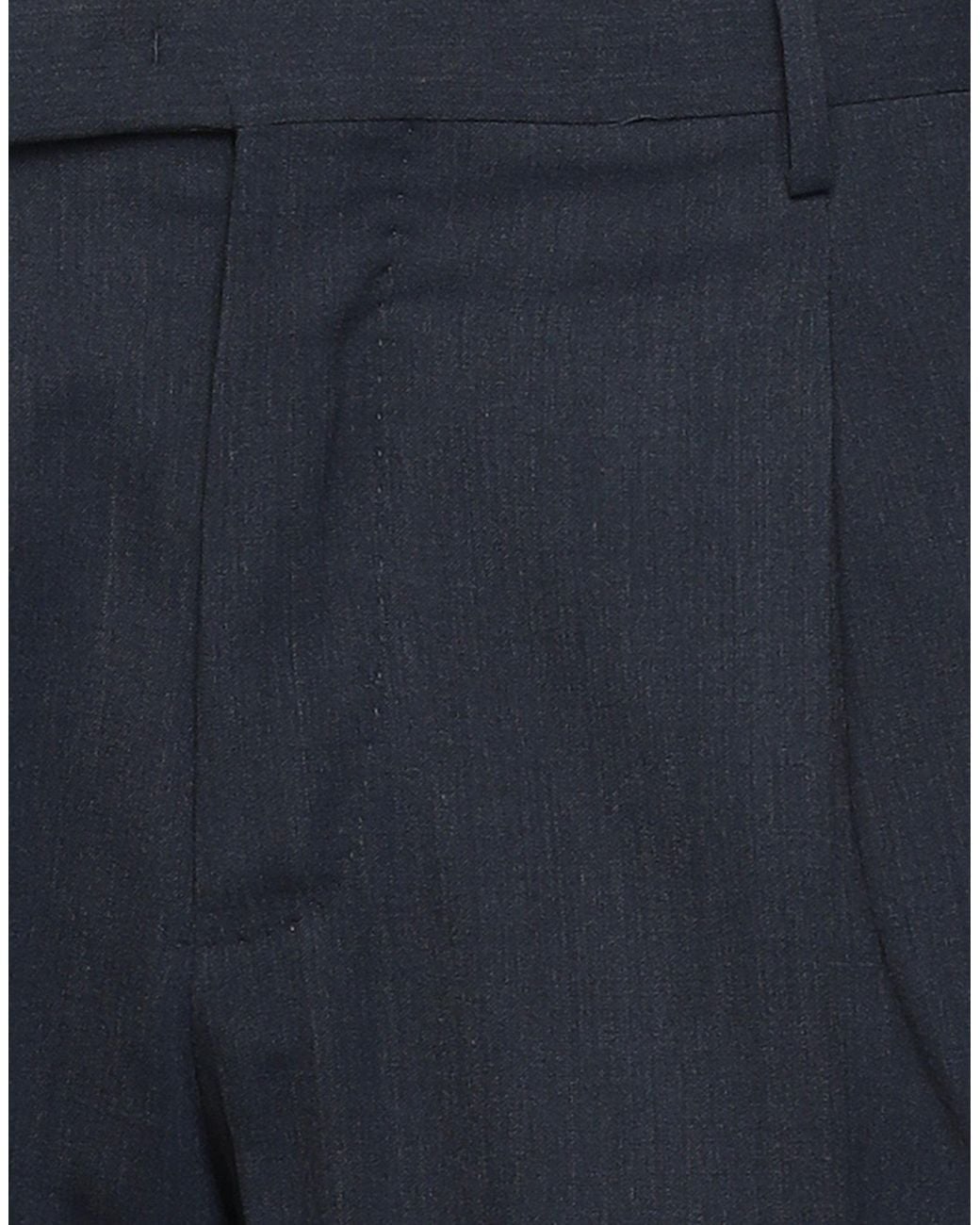 PT Torino Blue Pants Virgin Wool, Elastane for men