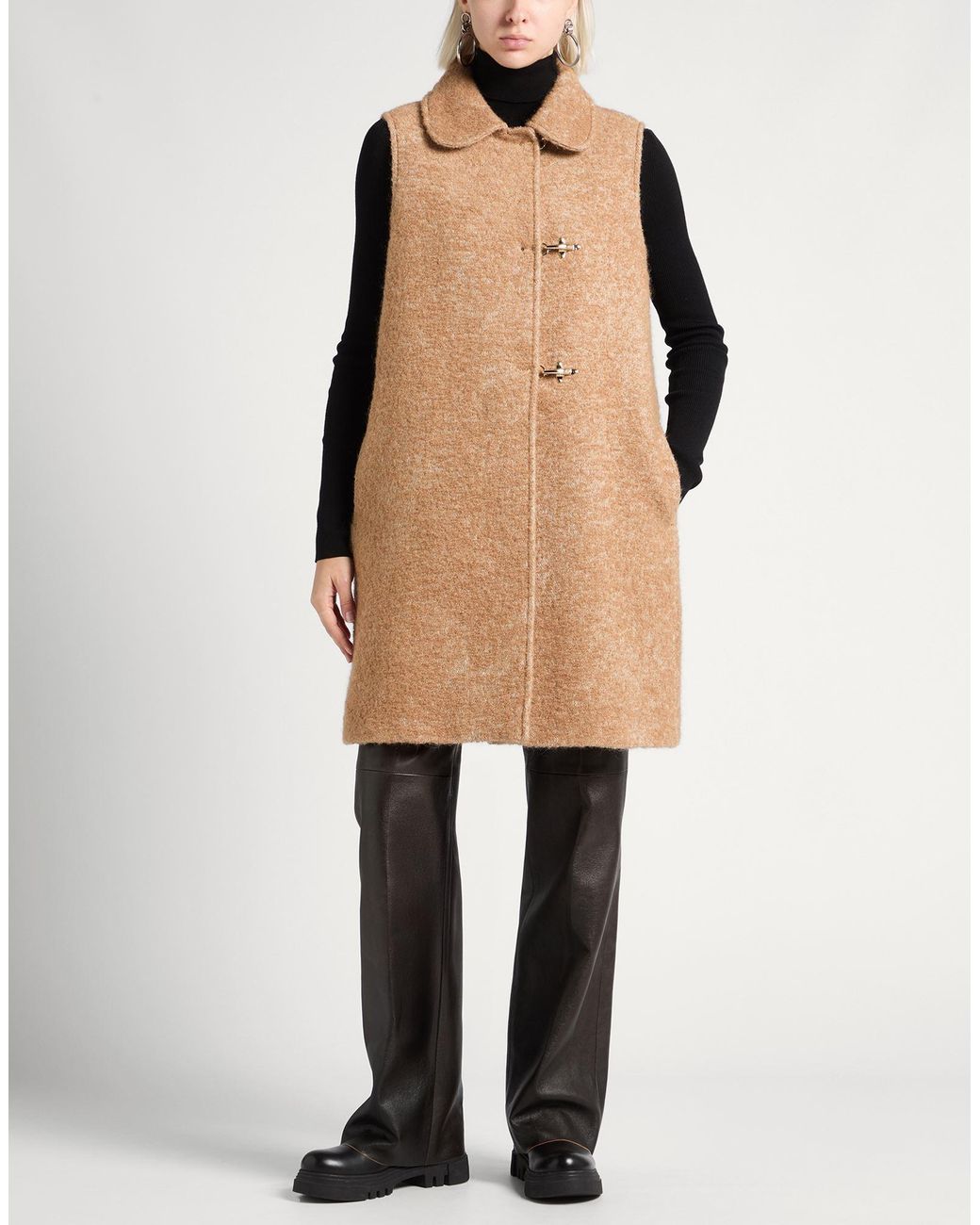 Fay Natural Overcoat & Trench Coat