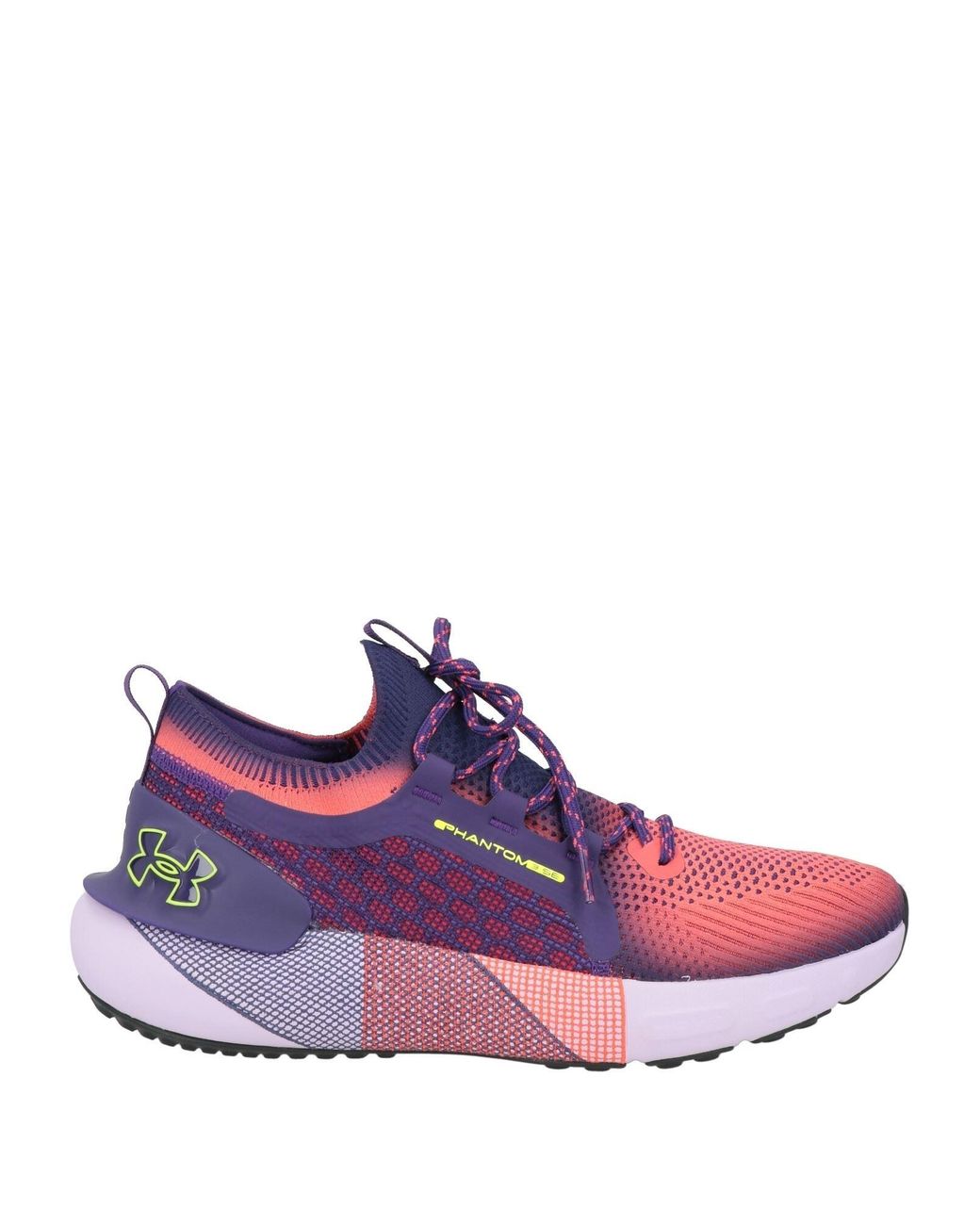 Under Armour Purple Sneakers Textile Fibers for men