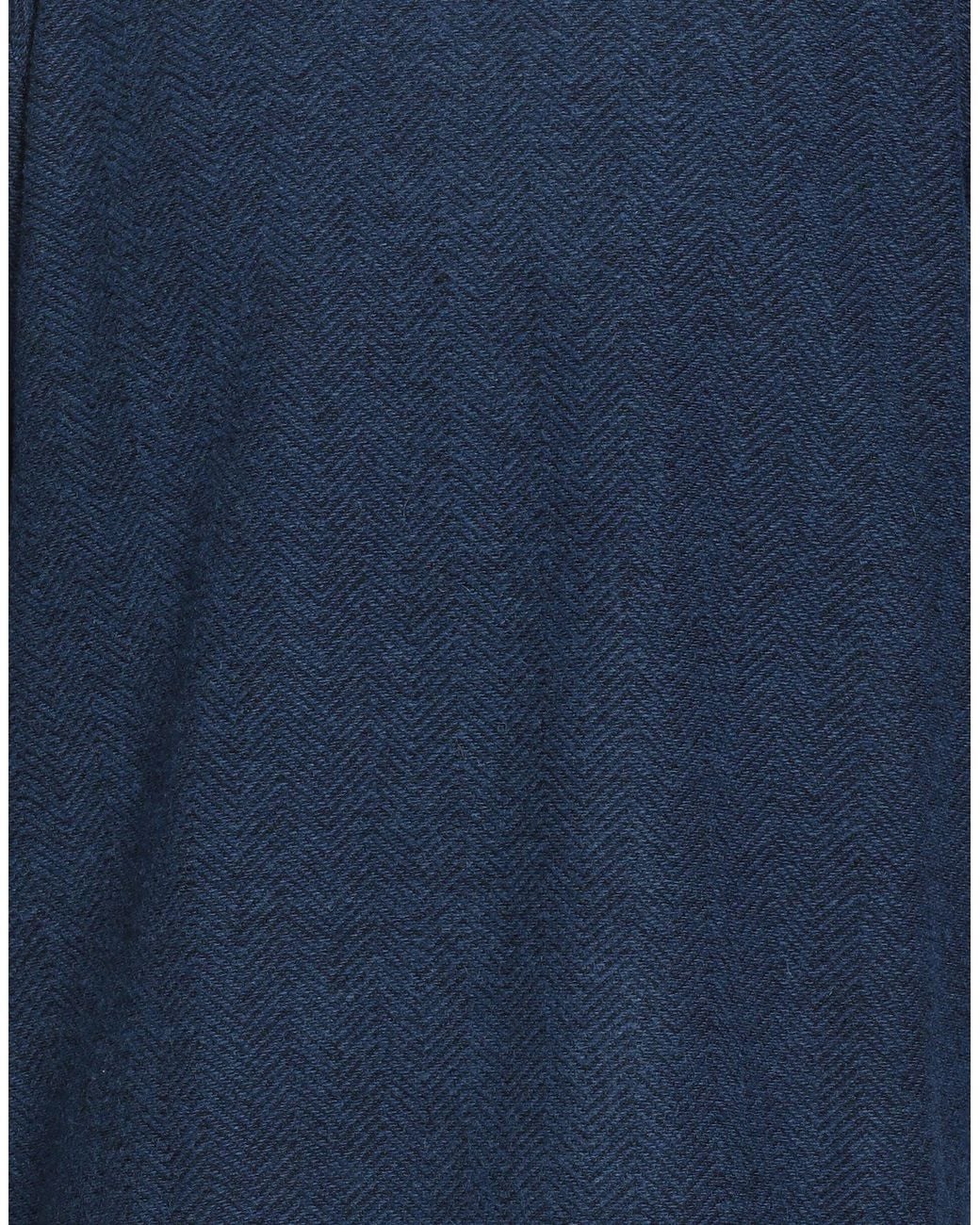 Brooksfield Blue Sweater Virgin Wool for men
