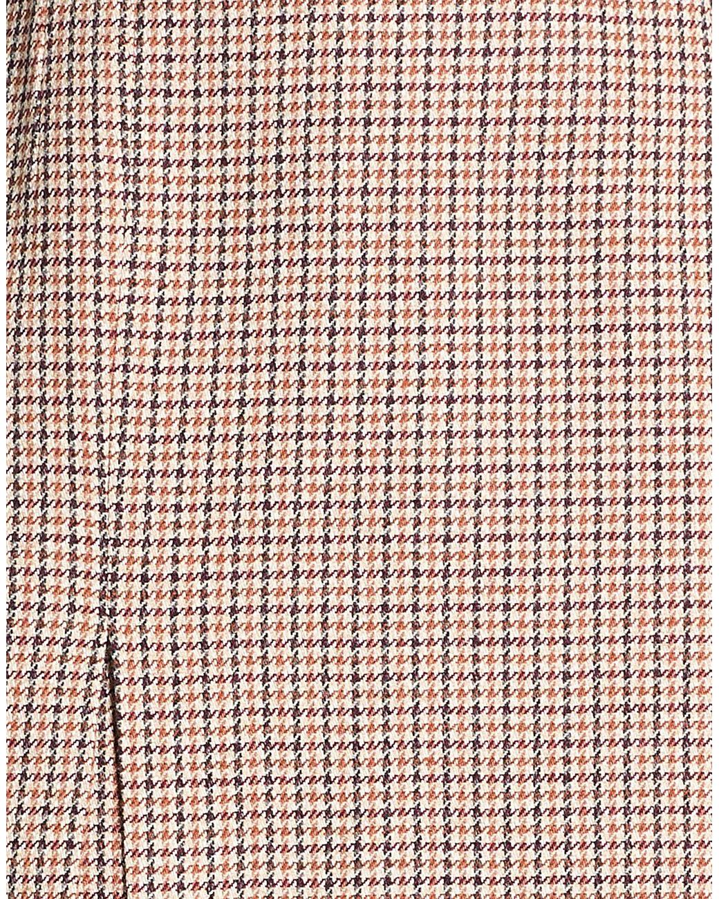 Sandro Brown Midi Skirt