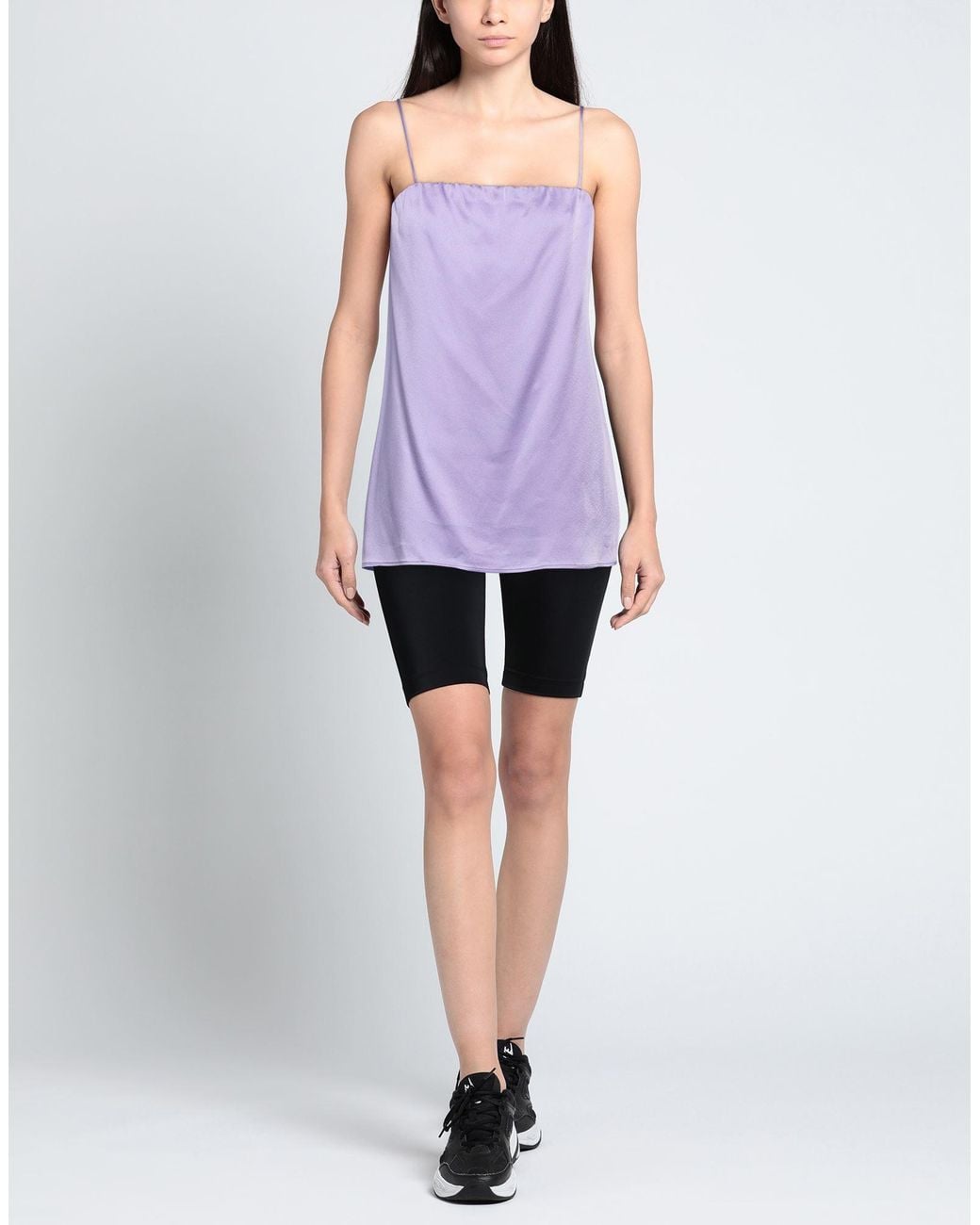 Clips Purple Top