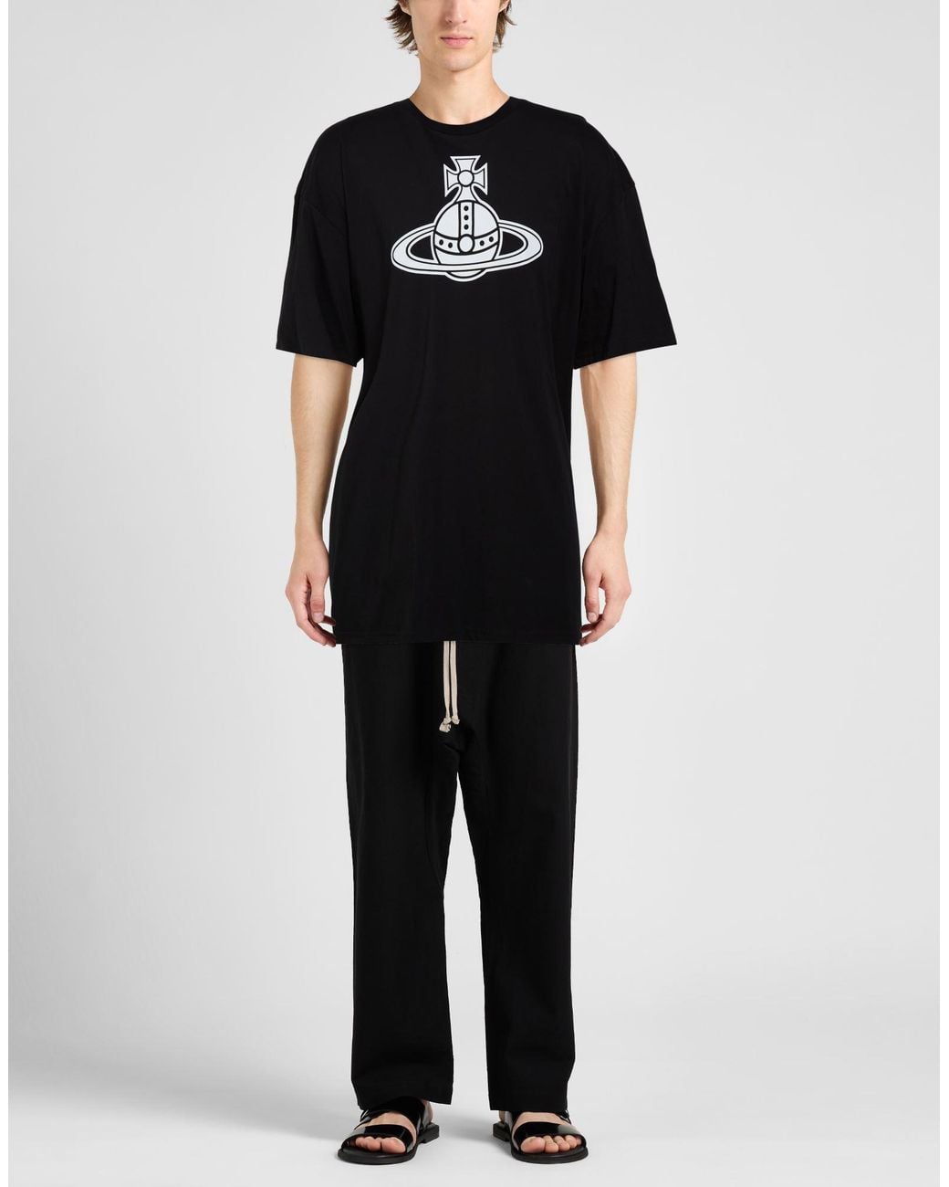 Vivienne Westwood Black T-Shirt Cotton for men