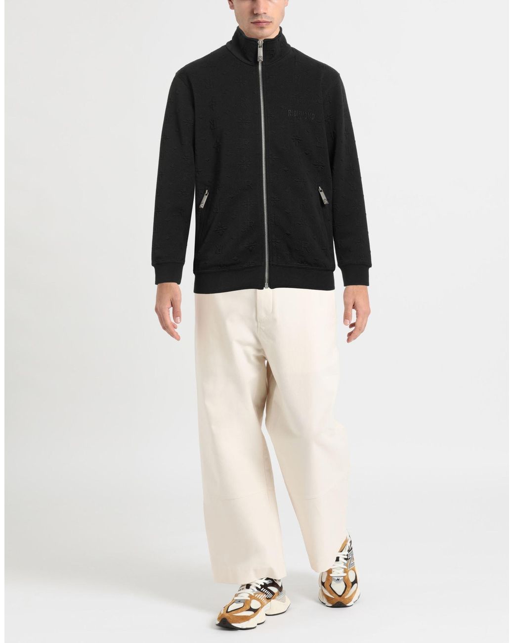 John Richmond Black Sweatshirt for men