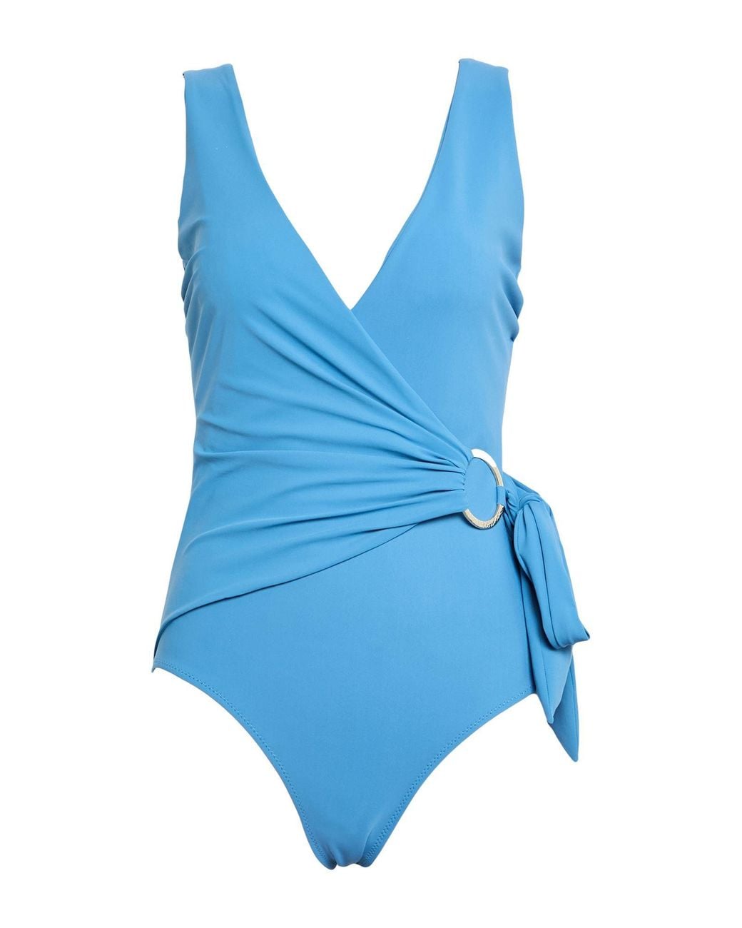 La Petite Robe Di Chiara Boni Blue Bodysuit Polyamide, Elastane