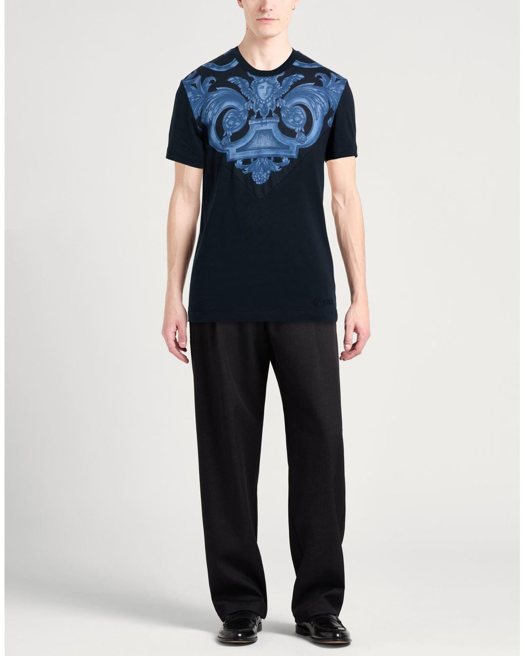 Versace Blue T-Shirt for men