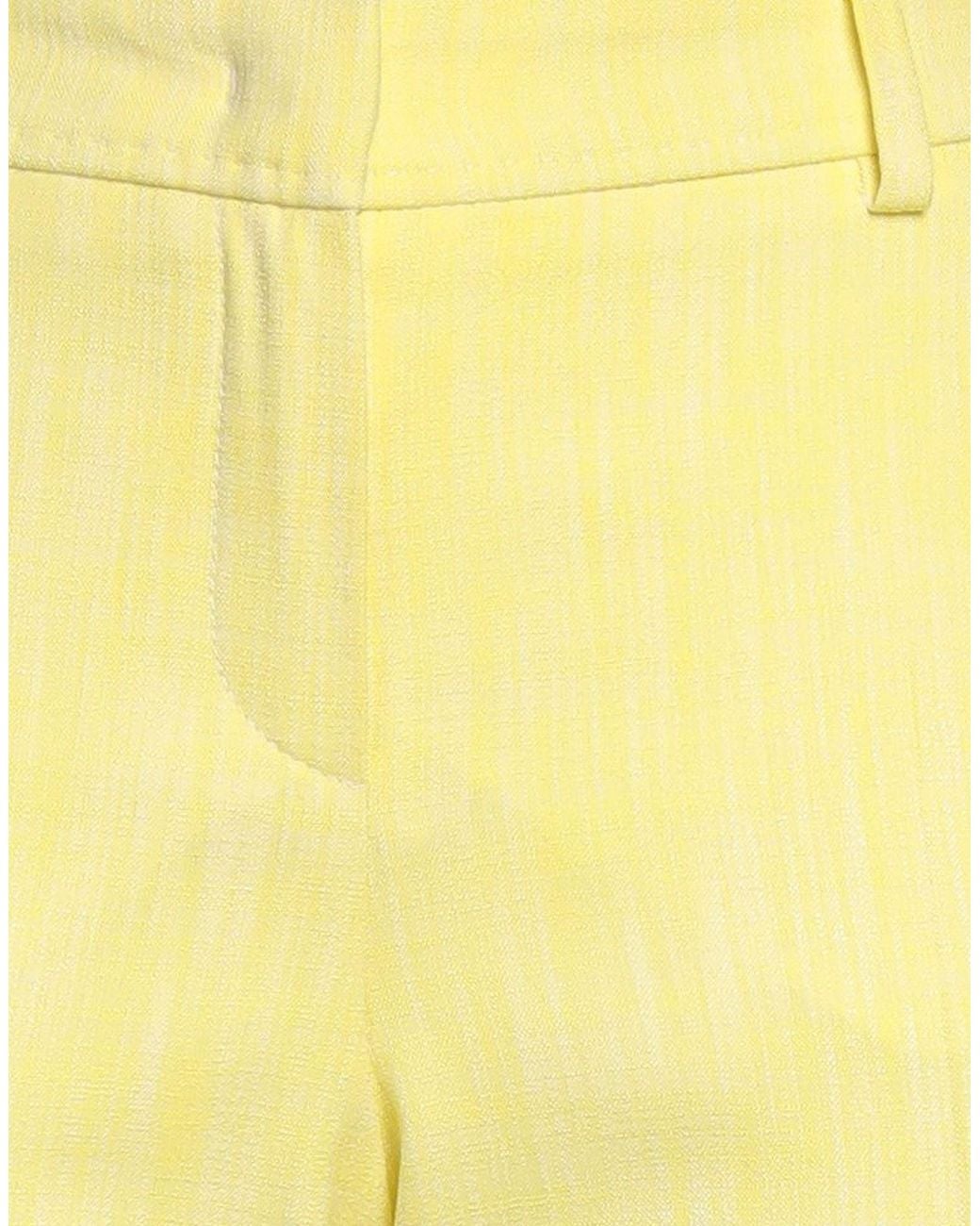 Seductive Yellow Trouser