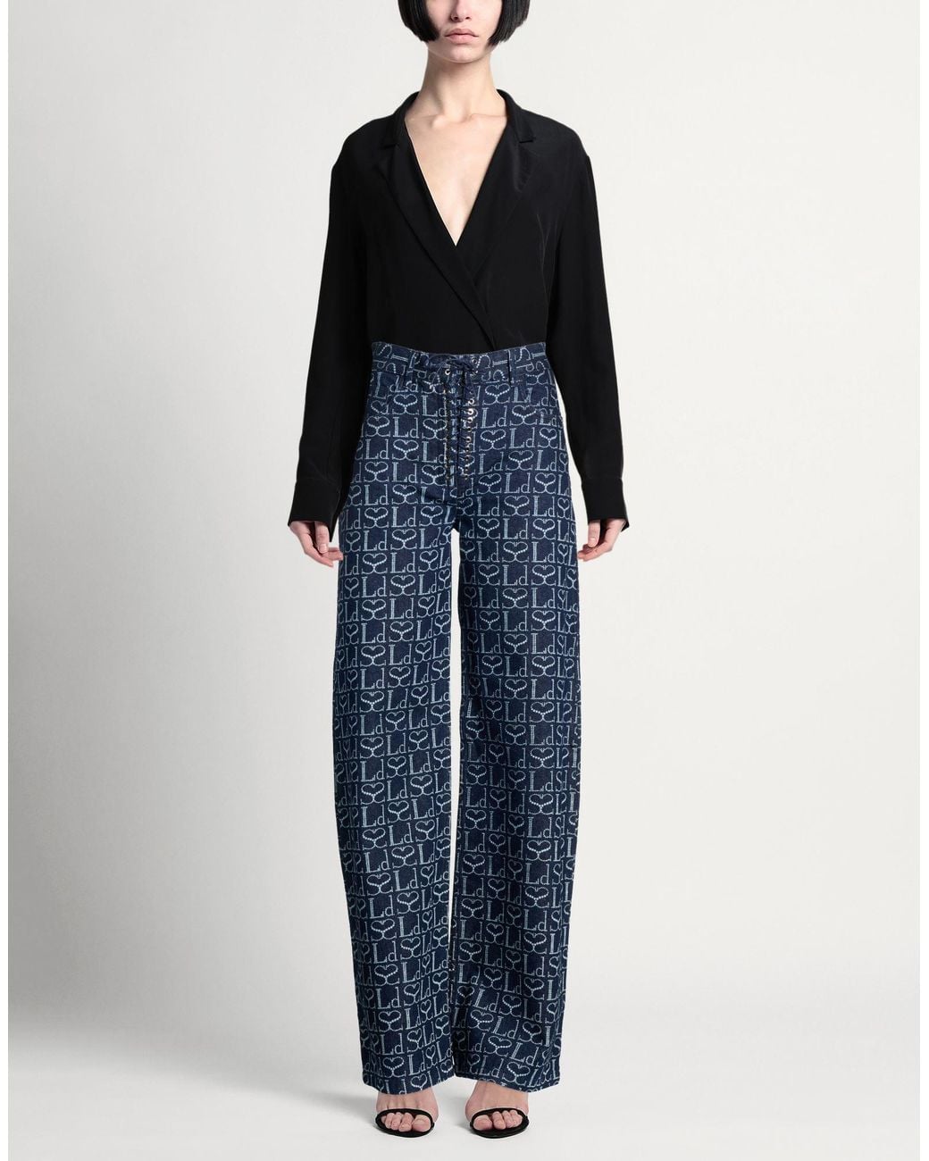 Ludovic de Saint Sernin Blue Jeans Cotton