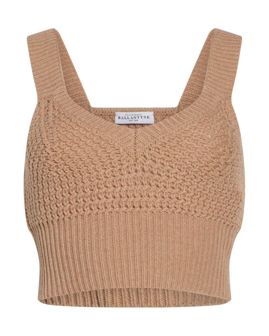 Top Ballantyne de color Natural