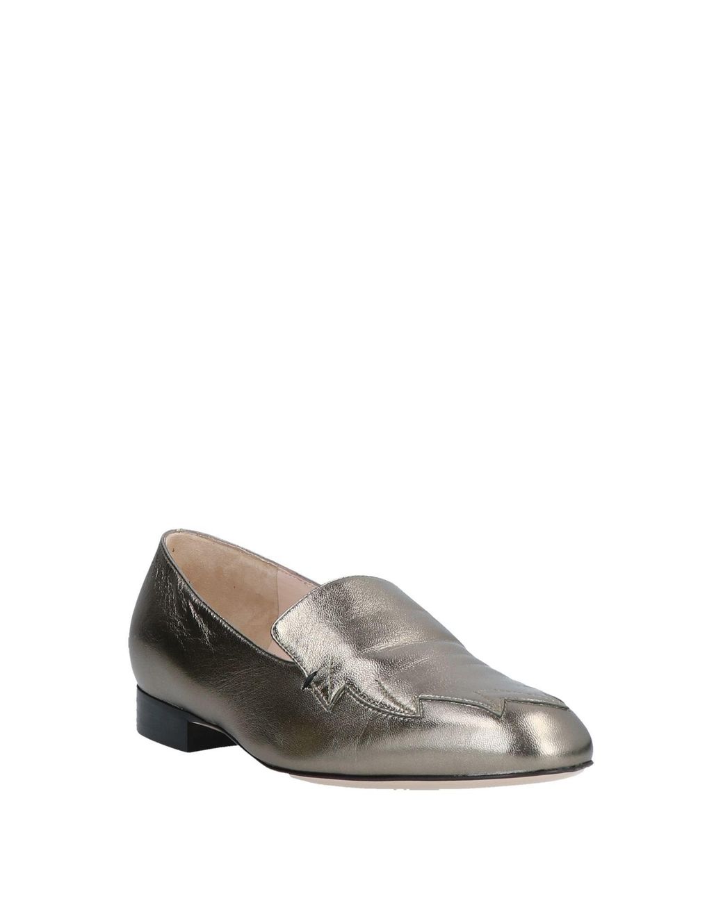 Pollini Gray Loafer