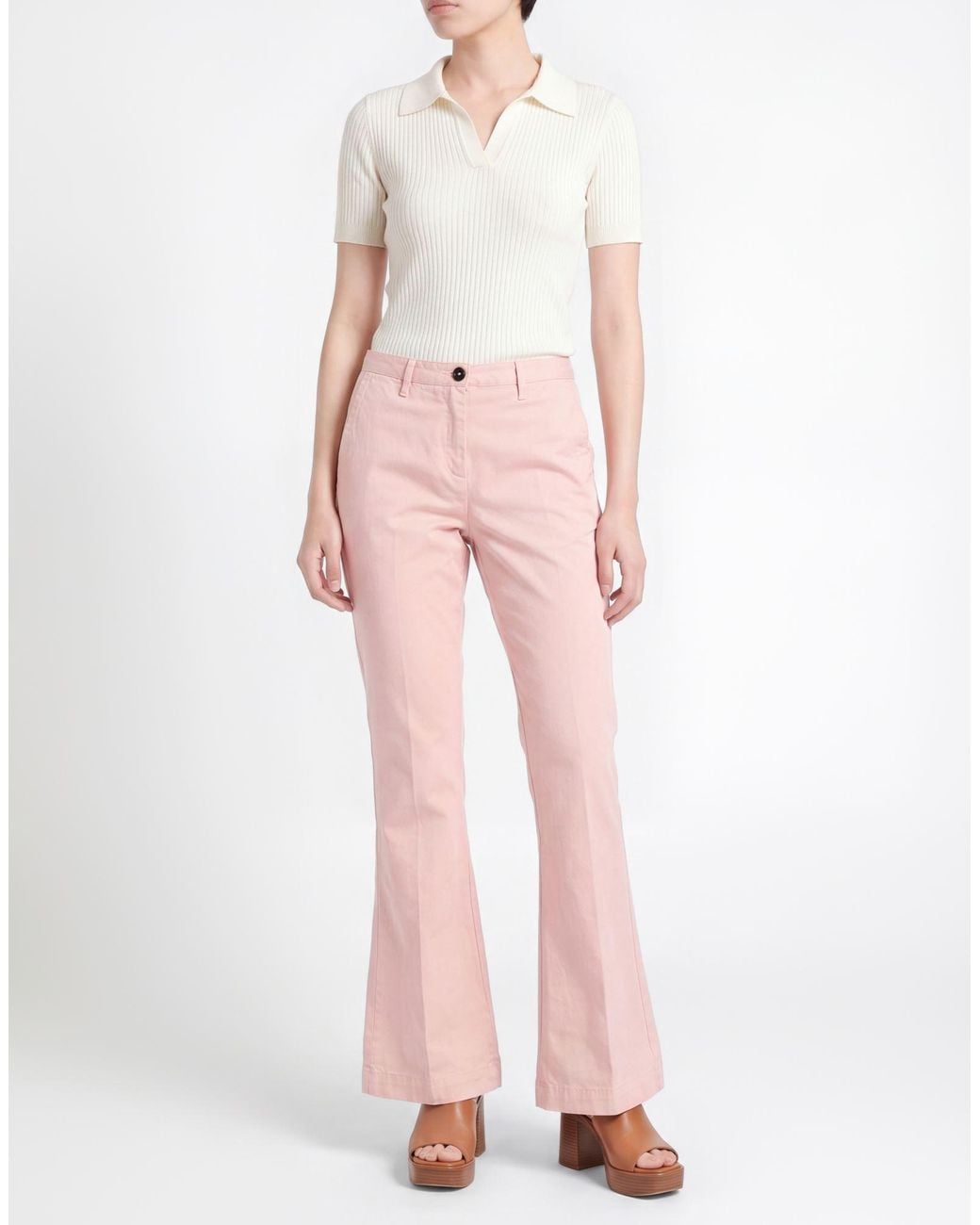 Pantalone di Massimo Alba in Pink
