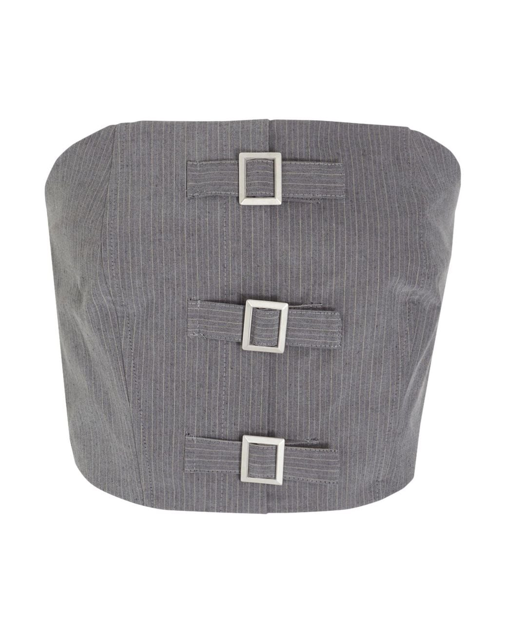 8 by YOOX Gray Top