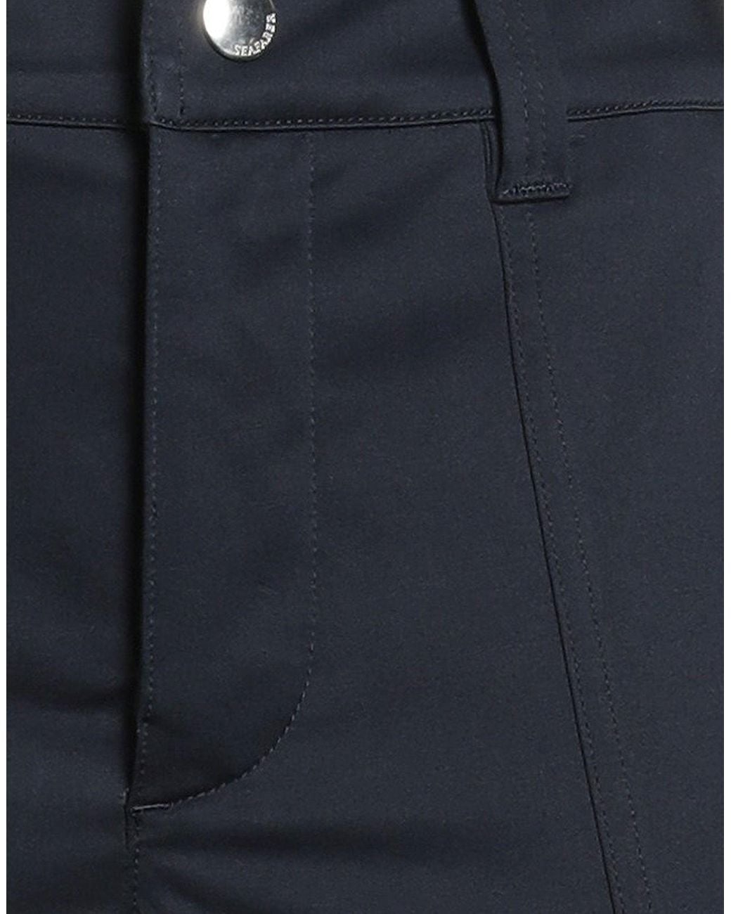 Seafarer Blue Pants Cotton, Elastane