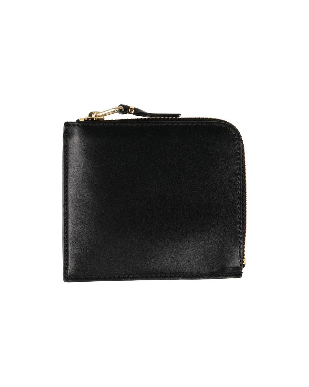 Comme des Garçons Black Coin Purse Soft Leather for men